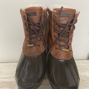 Michael Kors Brown and Black Winter Boots